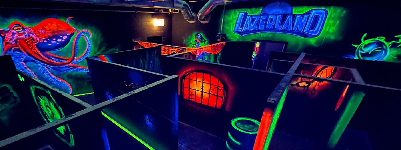 Laser Game en action