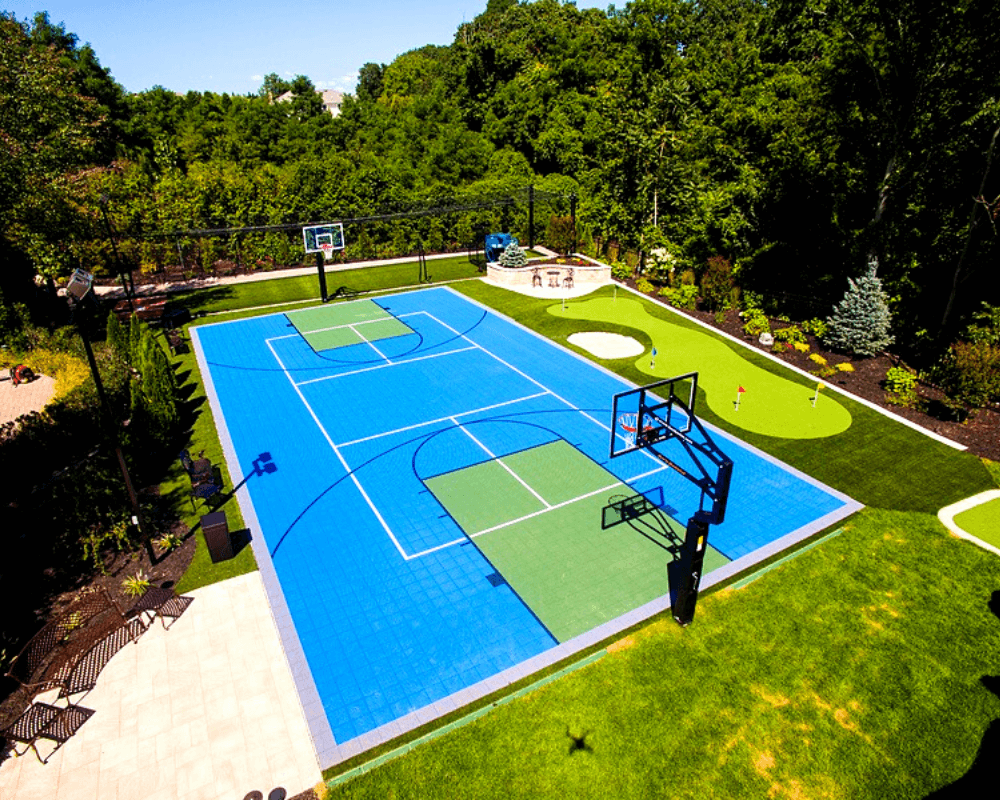 terrain exterieur basket