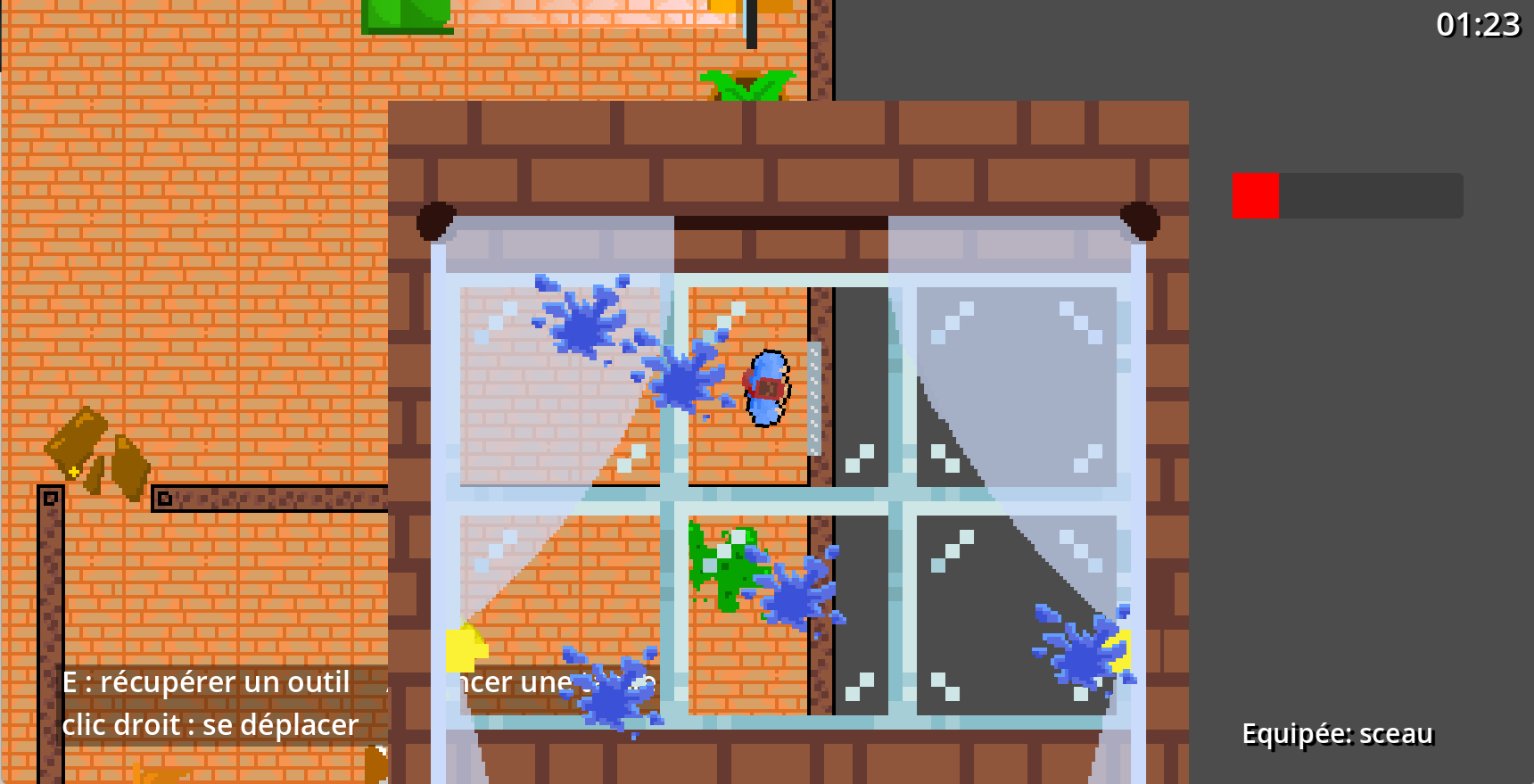 Aperçu du jeu - Phase de nettoyage