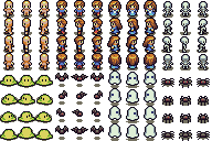 Sprite Sheet Personnages